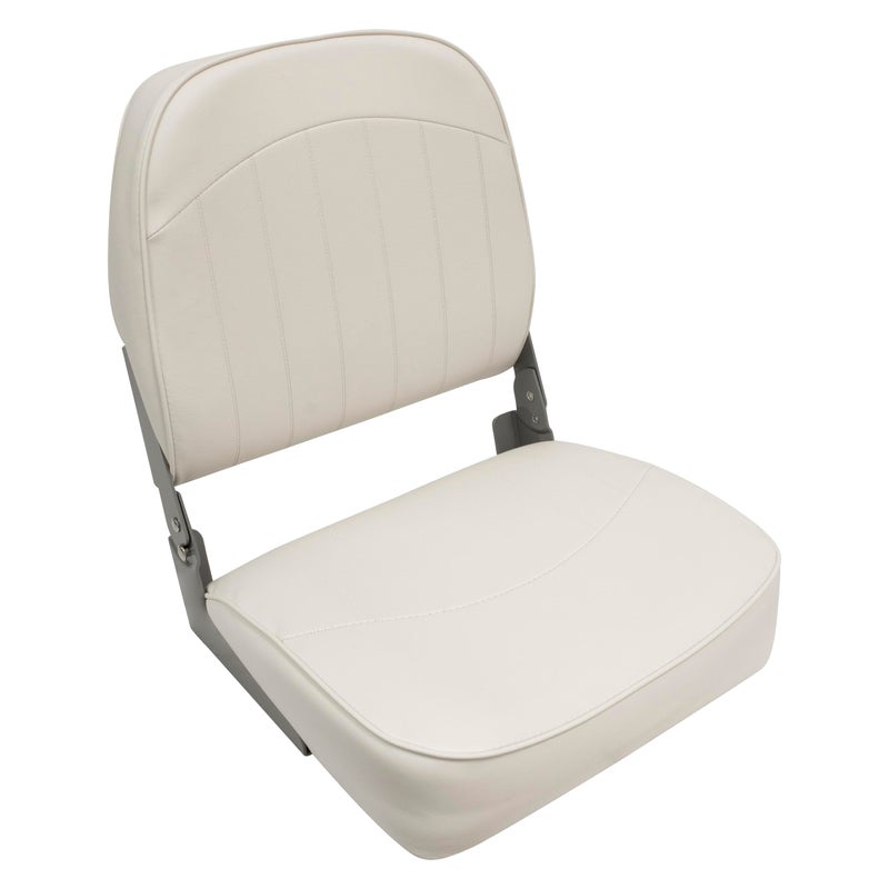 Wise 8WD734PLS-710 Standard Low Back Boat Seat, White - Image 1